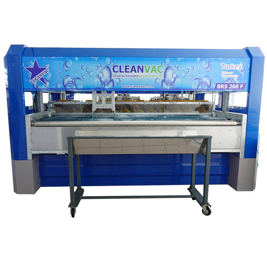 10 Brush Automatic Carpet Wash Machine Cleanvac BRS-260-F