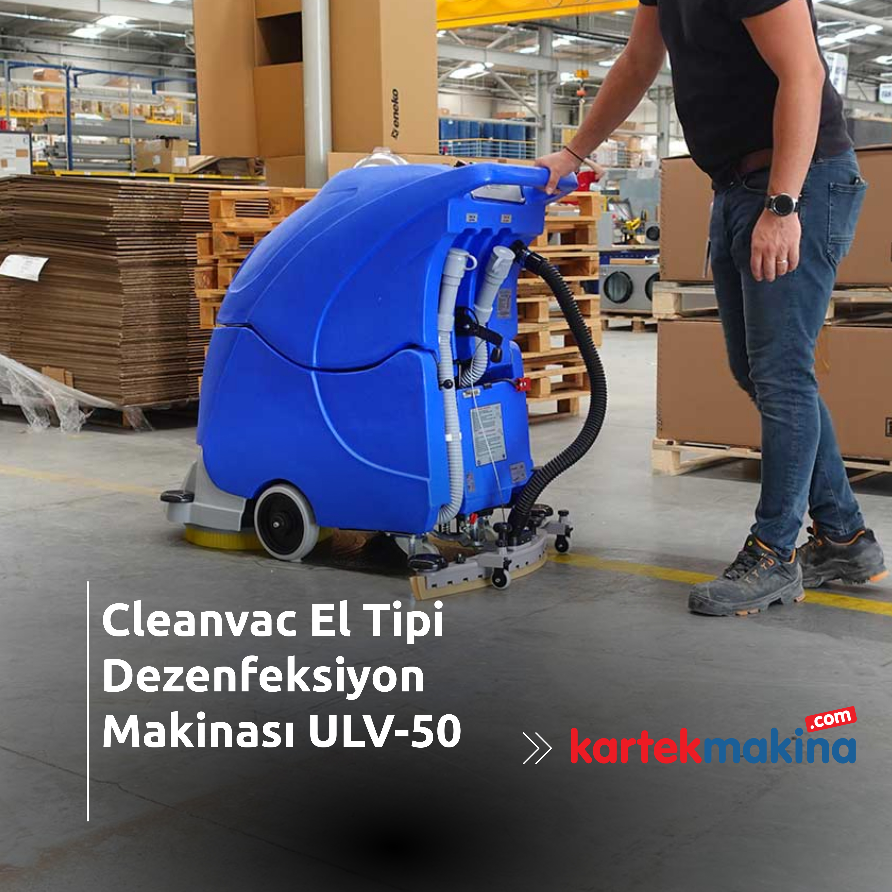 Cleanvac El Tipi Dezenfeksiyon Makinası ULV-50 - Cleanvac El Tipi Dezenfeksiyon Makinası ULV-50