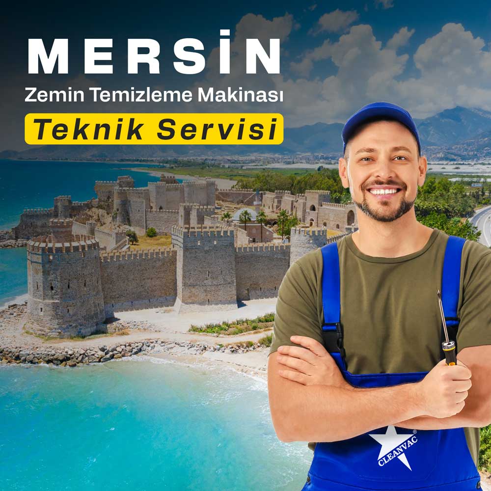 Mersin Zemin Temizleme Makinası Teknik Servis Hizmetleri