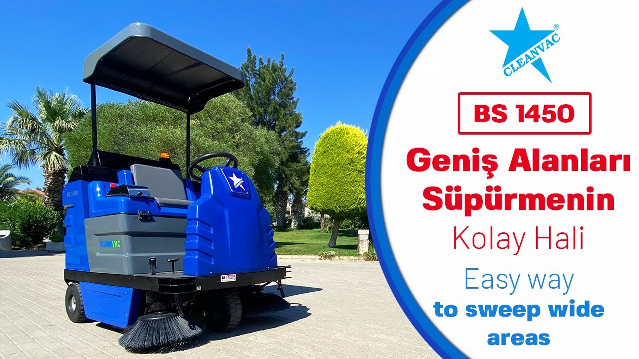 Battery Powered Wide Area Sweepers