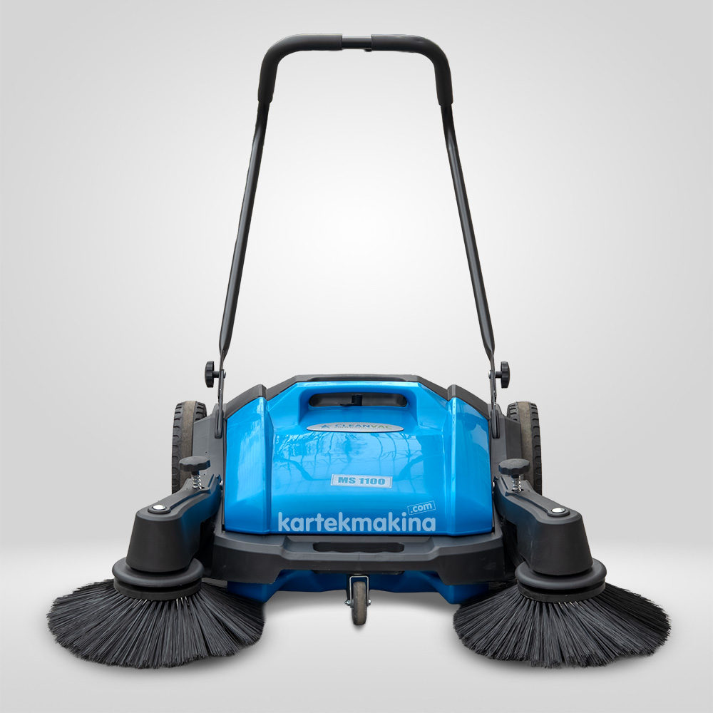 CLEANVAC BS1450 BS 1450 K Чистач на голема површина со корпа за ѓубре - Sweeper