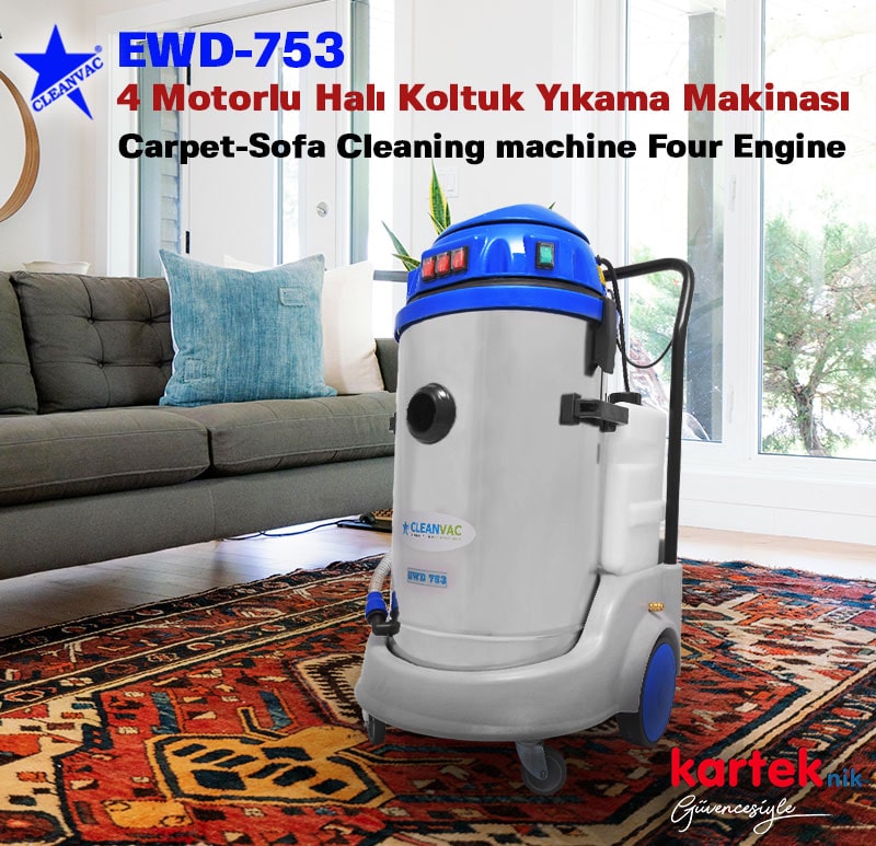 Sofa and Carpet Wash Machine Cleanvac EWD-753