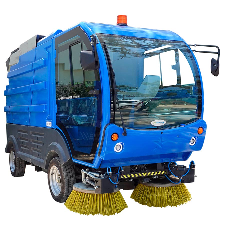 Cleanvac ST 750 Road Sweeper with Washer