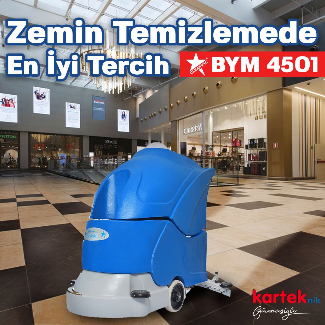 Battery Powered Executive Engine Floor Scrubber Cleanvac BYM-4501